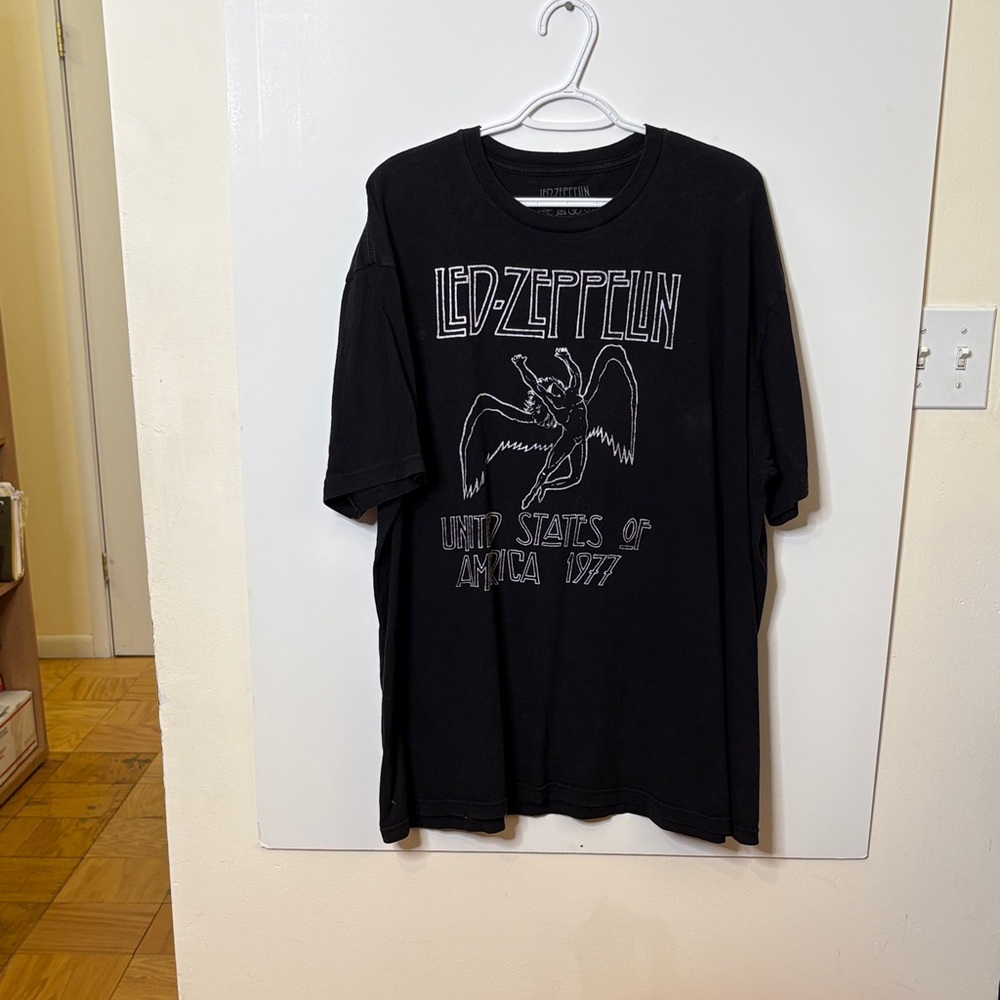Led Zeppelin Black Graphic T-Shirt